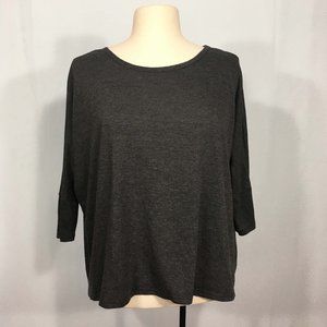 Everly Gray‎ Tunic Top T-Shirt, Round Neck, M
